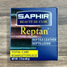 Load image into Gallery viewer, Saphir Reptan reptile leather conditioner cream
